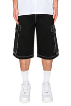 Men's Contrast Stitch Baggy Cargo Shorts