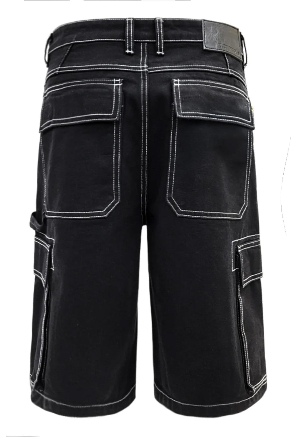 Men's Contrast Stitch Baggy Cargo Shorts