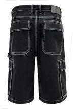 Men's Contrast Stitch Baggy Cargo Shorts