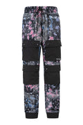 Men's Bandana Print Hyper Cargo Jogger Pants