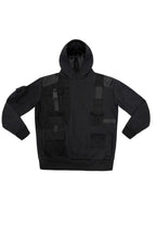Men's Brigade Utility Cargo Pockets Fleece Hoodie