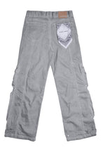 Men's Y2k Wide Fit Utility Cargo Baggy Denim Pants
