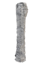 Men's No End Distressed Stacked Denim Jeans