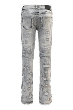 Men's No End Distressed Stacked Denim Jeans
