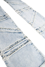 Men's Stacked Crossover Denim Jeans