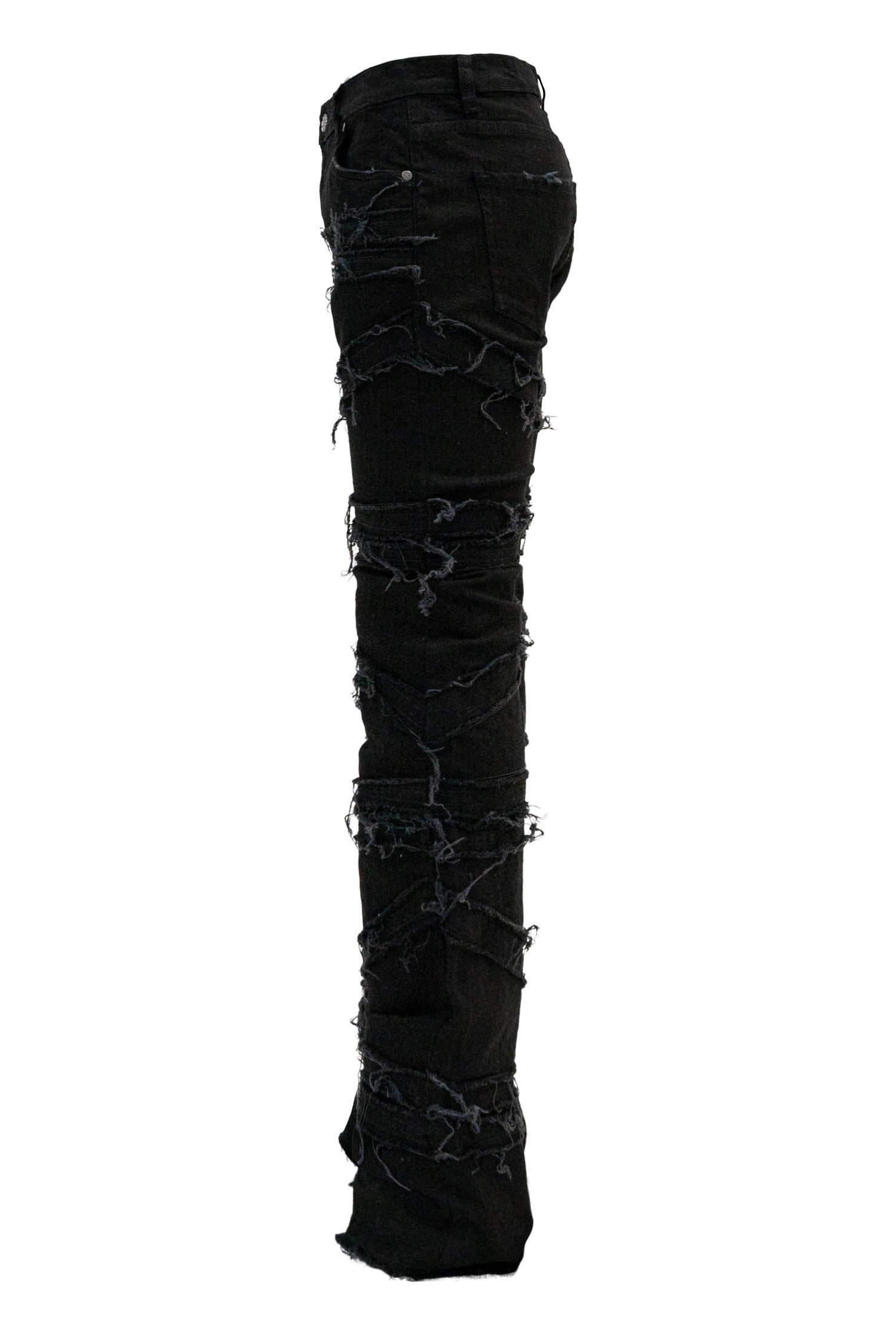 Men's Stacked Crossover Denim Jeans