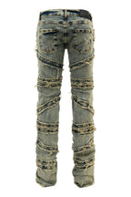 Men's Stacked Crossover Denim Jeans