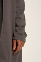 Long Length Drape Cape Cardigan Hoodie