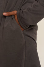 Long Length Drape Cape Cardigan Hoodie