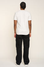 Baggy Fit Cargo Denim Jeans
