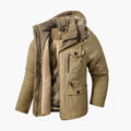 Men's Hooded Winter Jacket – Insulated