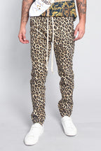 Leopard Print Joggers