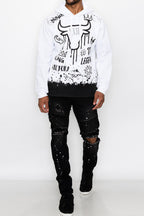 23 Legend Graffiti Pullover Hoodie