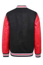 Patched Good Vibes Varsity Jacket