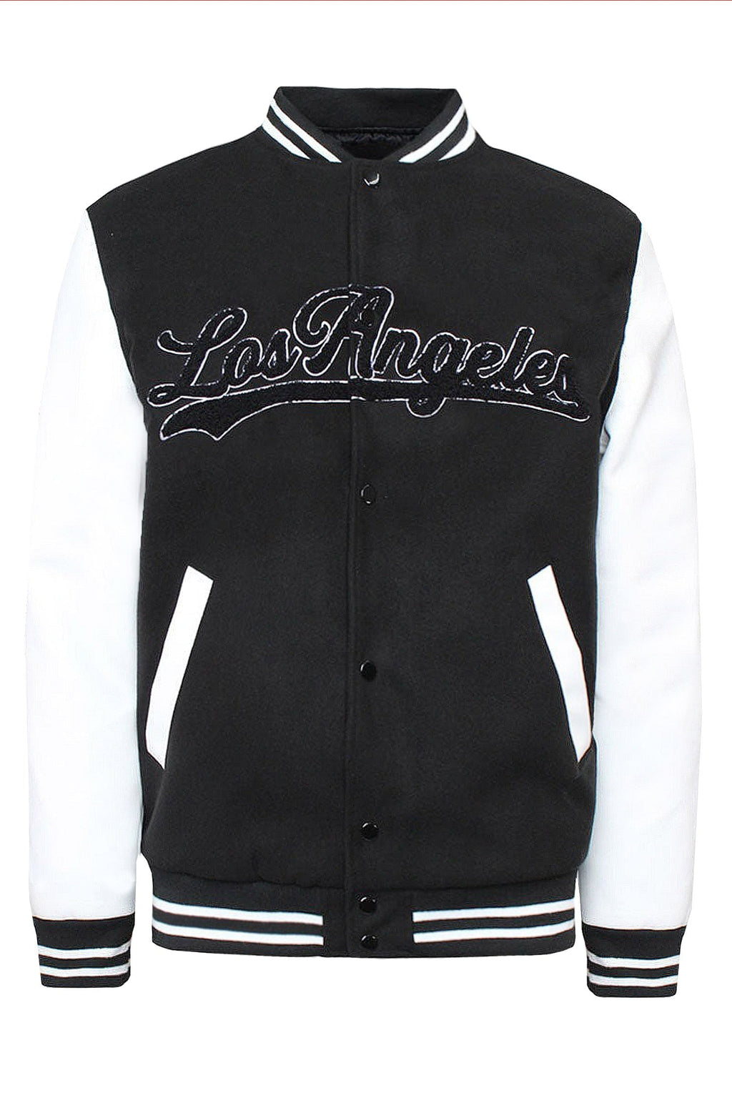 Men's Los Angeles Chenille Patch Varsity Jacket