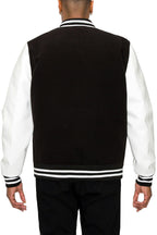 Men's Essential Melton Varsity Jacket