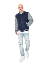 Men's Essential Melton Varsity Jacket