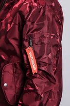 Lightweight Tonal Camo Bomber Flight Jacket