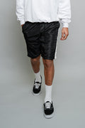 Side Striped Windbreaker Shorts