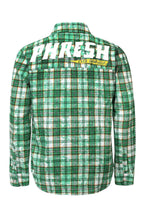 Men's Premium Bleached Multicolor Flannel Shirt