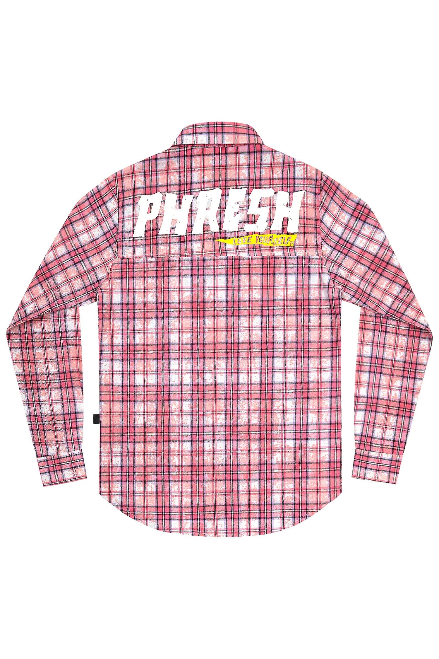 Men's Premium Bleached Multicolor Flannel Shirt