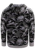 Men's Essential Cross-Dyed Heather Jersey Pullover Hoodie (New Camo)