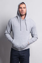 Men's Essential Cross-Dyed Heather Jersey Pullover Hoodie