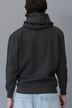 Pullover Hoodie with Metal Eyelets
