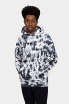 Mineral Wash Tie-Dye Pullover Hoodie