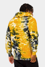 Mineral Wash Tie-Dye Pullover Hoodie