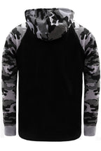 Lightweight Contrast Raglan Sleeve Pullover Hoodie (New Colorways)