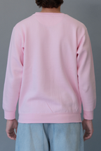 Basic Solid Crew-Neck Sweatshirt