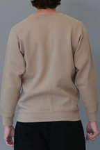 Basic Solid Crew-Neck Sweatshirt