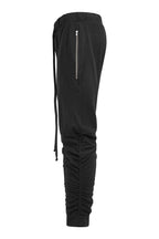 Men's Essential Solid Scrunched Drop Crotch Sweat Joggers