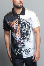 King Contrast Tiger Polo
