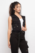 Utility Zipper Pocket Vest