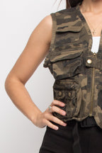 Utility Zipper Pocket Vest