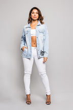 Good Times Savage Tiger Denim Jean Jacket