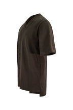 Essential Oversized Plain V-Neck T-Shirt