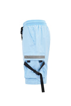 Men's Utility Tactical Reflective Tape Cargo Shorts