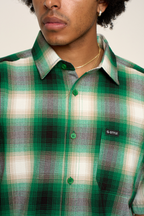 Plaid Short Sleeve Button Up Shirt