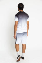 Gradient Ombre T-Shirt and Shorts Set