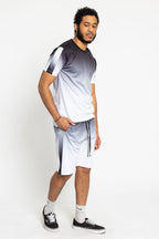 Gradient Ombre T-Shirt and Shorts Set
