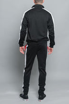 Tri Color Blocked Track Suit