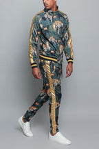Royal Floral Tiger Track Suit