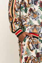 G Striped Tiger Track Suit Set