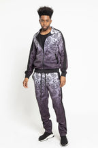 Paisley Gradient Ombre Track Suit Set