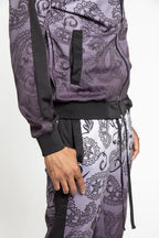 Paisley Gradient Ombre Track Suit Set