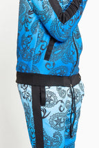 Paisley Gradient Ombre Track Suit Set