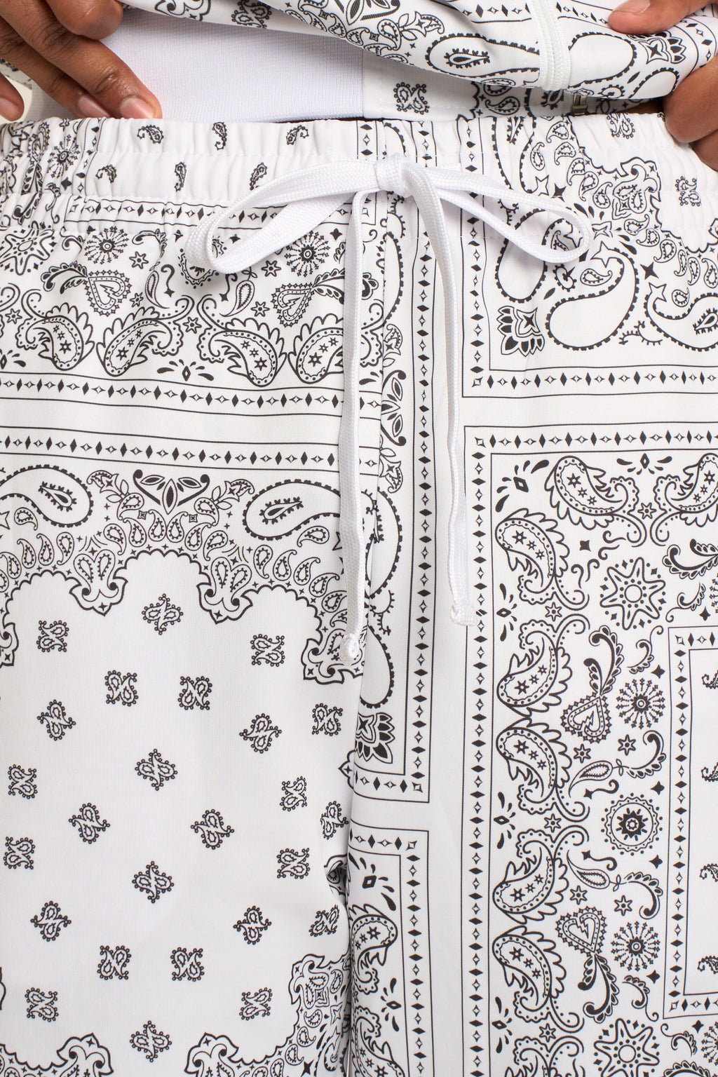 Accented Bandana Track Suit